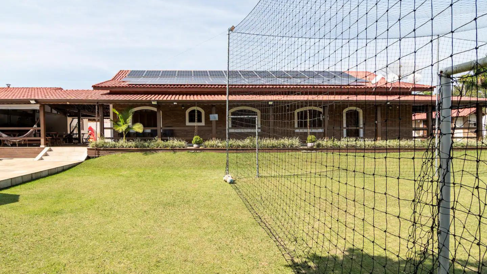 Chácara coração de mãe, fotos da área de futebol