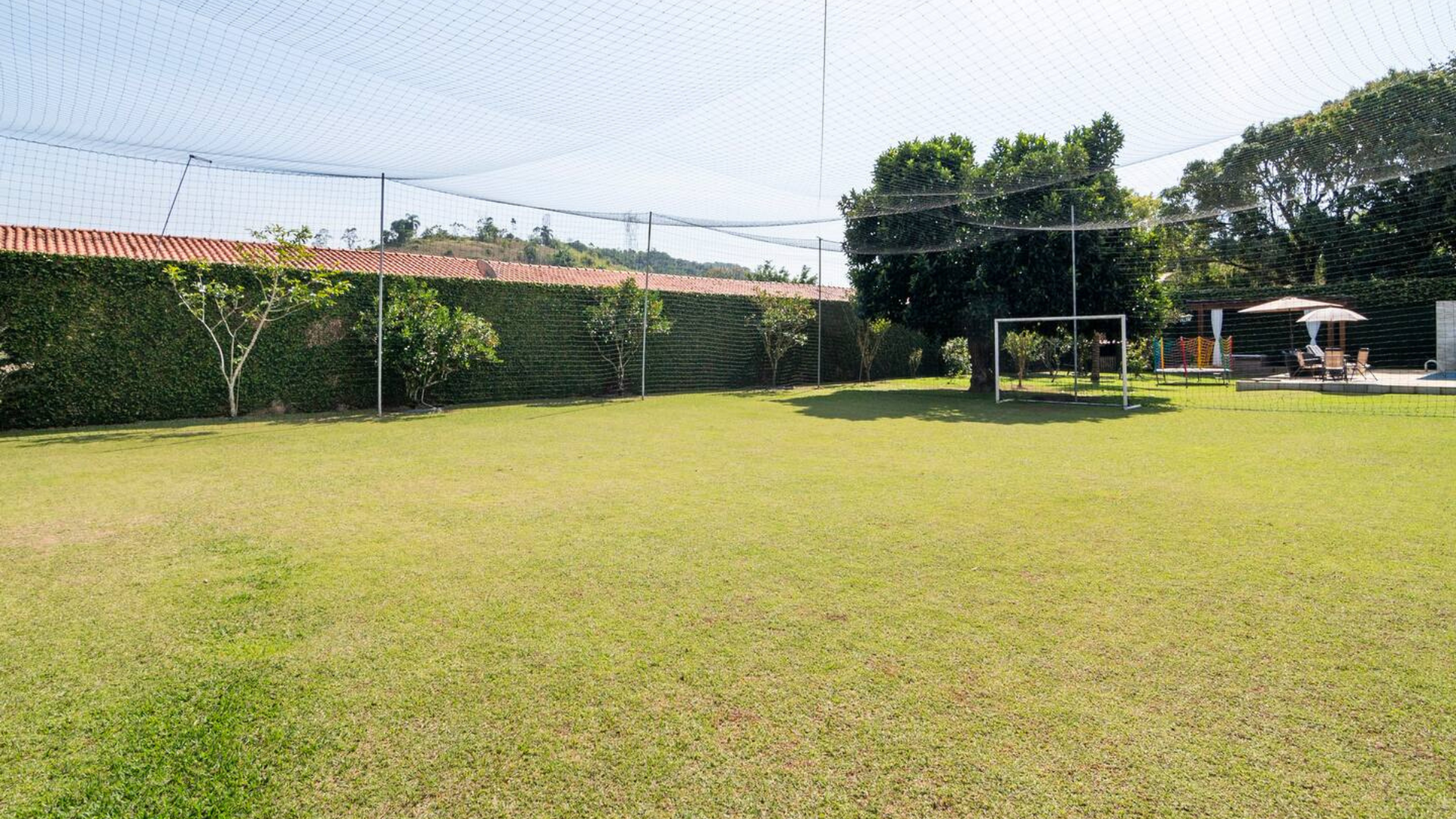 Chácara coração de mãe, fotos da área de futebol