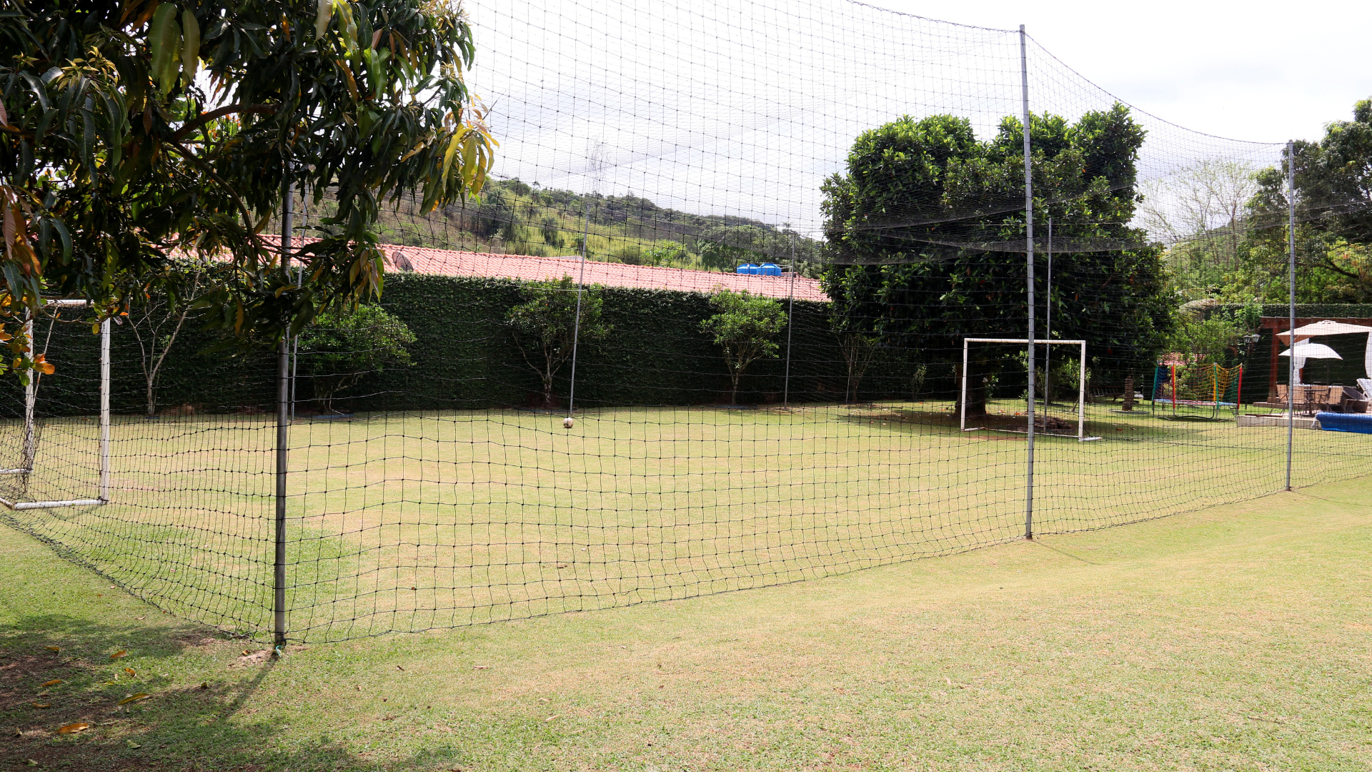 Chácara coração de mãe, fotos da área de futebol